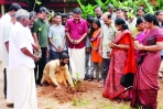  ഗ്രീന്‍വെയ്ന്‍ പ്രകൃതിസംരക്ഷണയാത്ര ജില്ലയിലെത്തി;  അറവുകാട് ക്ഷേത്രാങ്കണത്തില്‍ ഇനി നക്ഷത്രവനം 